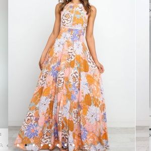 Petal and Pup Maxi dress